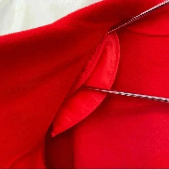 Anne Klein Women's Red Open Wool Blazer Jacket XS - Picture 10 of 15